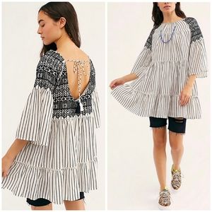 NWT Free People Lola Embroidered Dress